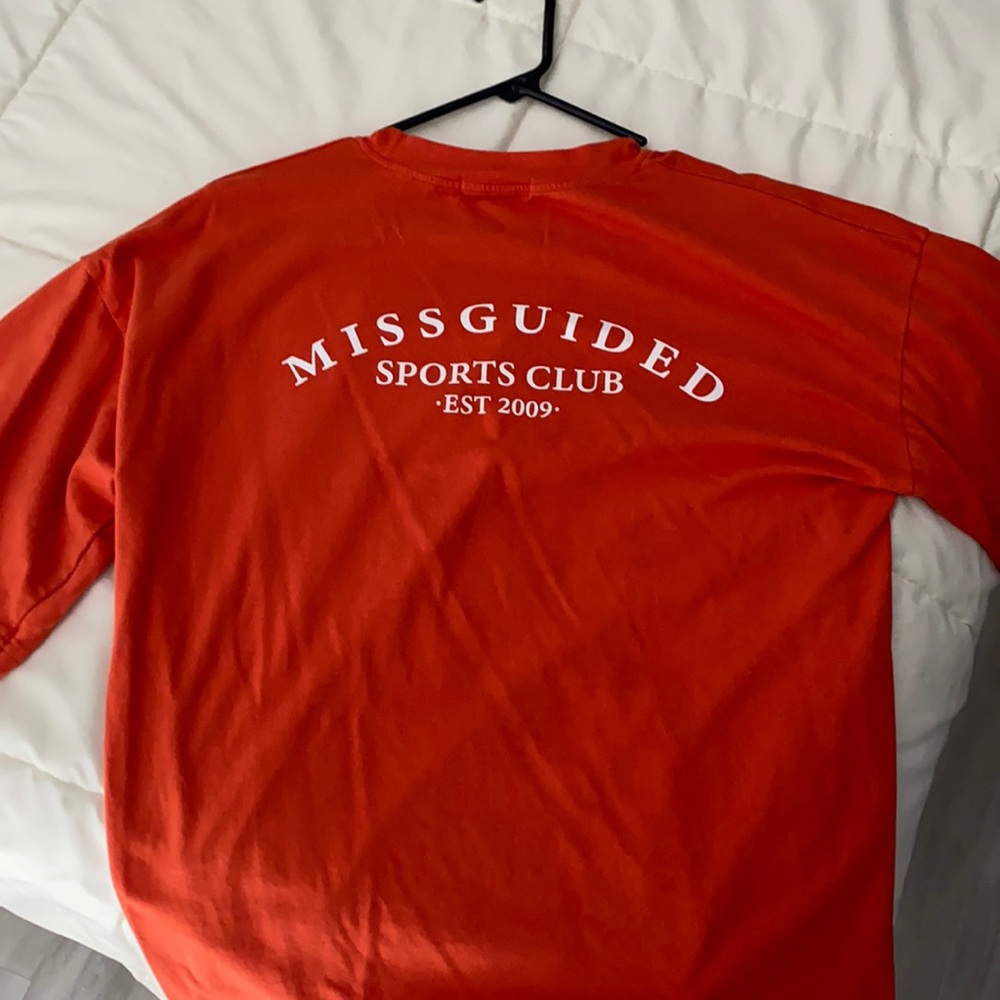 Missguided oversized graphic tee